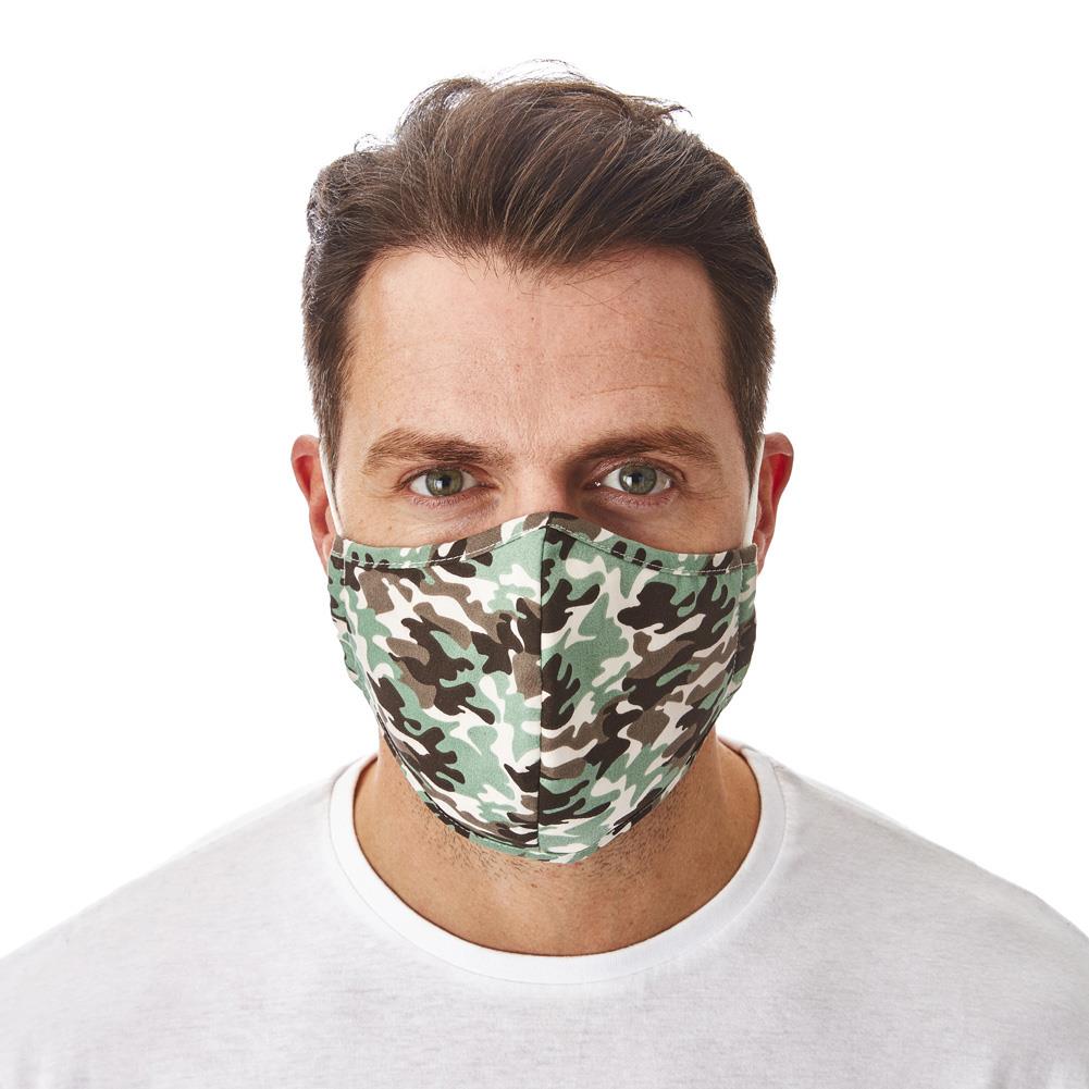 3-Layer Reusable Antibacterial Face Covering (5 Pack)